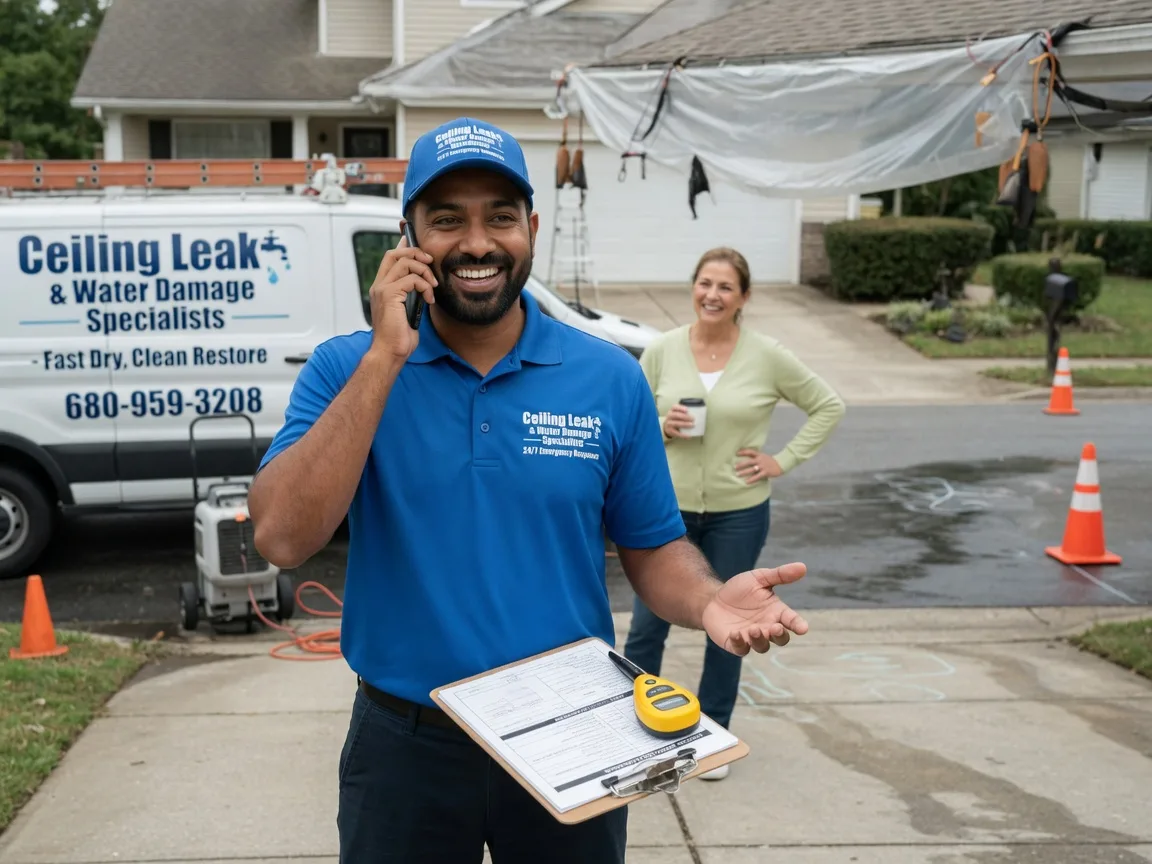 Ceiling Leak Cleanup Greenwood, SC FAQs
